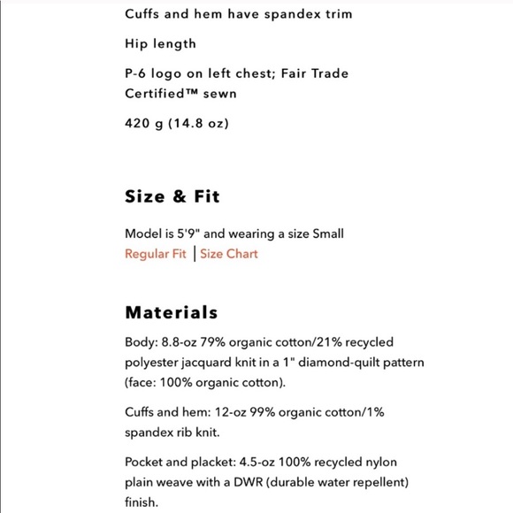 Patagonia Cotton Quilt Snap T Pullover Sweater - Picture 7 of 10